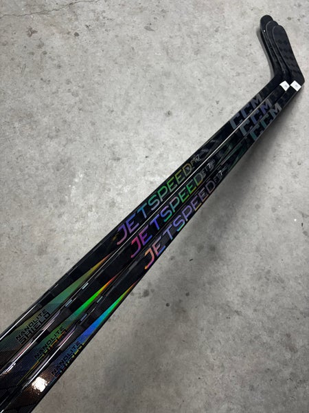 3 Pack Custom P28 80 Flex Senior CCM Jetspeed FT7 Pro Left Hand Hockey Stick Pro Stock NHL (New)