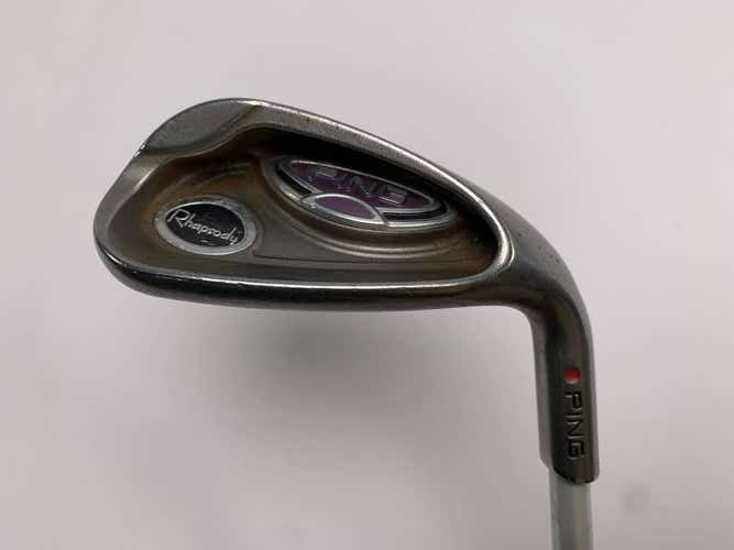 Ping Rhapsody Sand Wedge SW Red Dot 1* Flat ULT 129 Ultra Light Ladies RH