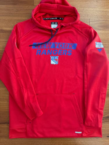 Igor Shesterkin 31 New York Rangers Fanatics Authentic Pro Hoodie Team Player Used Large