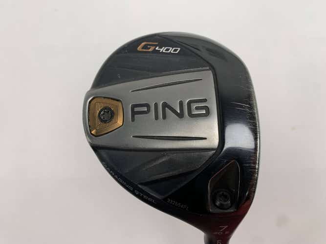 Ping G400 7 Fairway Wood 20.5* Alta CB Soft Regular 65g Senior Graphite Mens RH