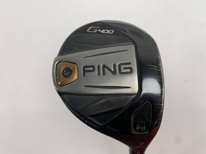 Ping G400 7 Fairway Wood 20.5* Alta CB Soft Regular 65g Senior Graphite Mens RH
