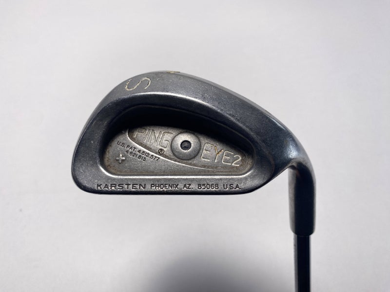 Ping Eye 2 + Sand Wedge SW Black Dot Karsten ZZ-Lite Regular Steel Mens RH