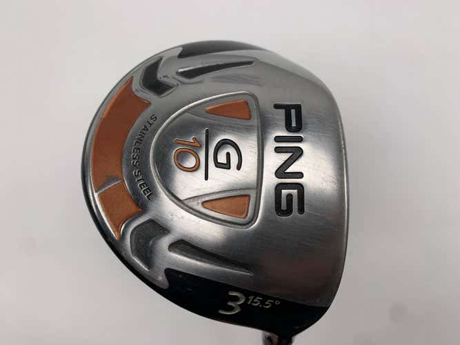Ping G10 3 Fairway Wood 15.5* TFC 129 F Regular Graphite Mens RH