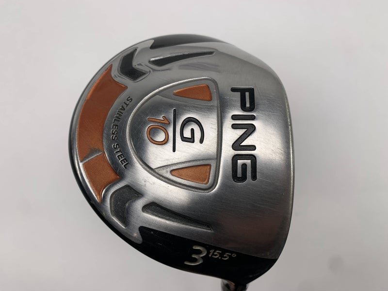 Ping G10 3 Fairway Wood 15.5* TFC 129 F Regular Graphite Mens RH