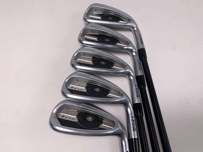 Ping G400 Iron Set 6-PW Blue Dot 1* Flat Alta CB AWT Soft Regular Senior RH