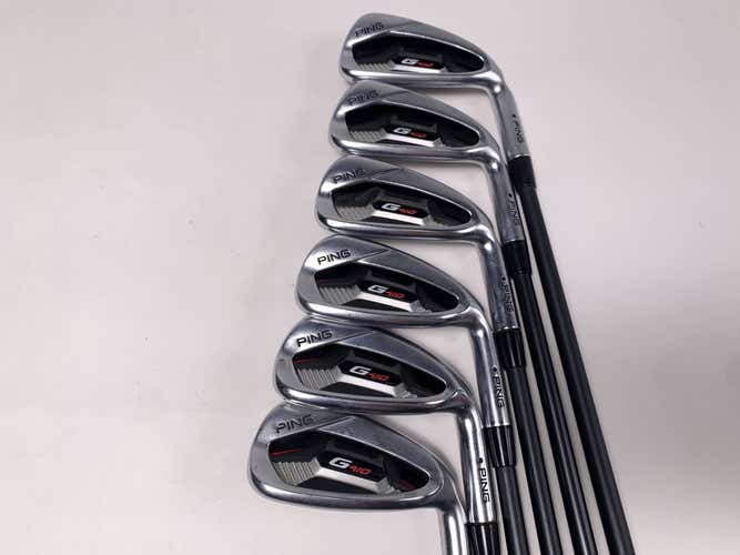 Ping G410 Iron Set 5-PW Black Dot Alta CB AWT Regular Graphite Mens RH