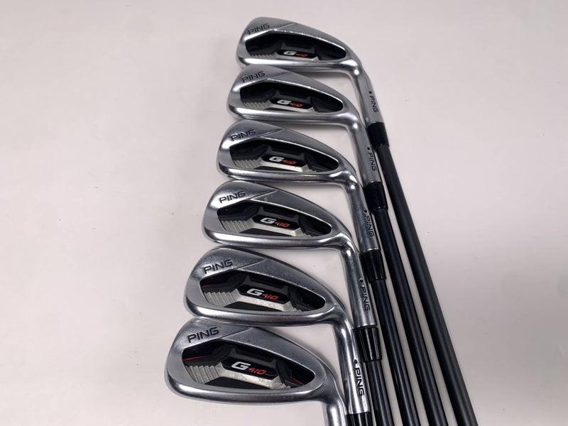 Ping G410 Iron Set 5-PW Black Dot Alta CB AWT Regular Graphite Mens RH