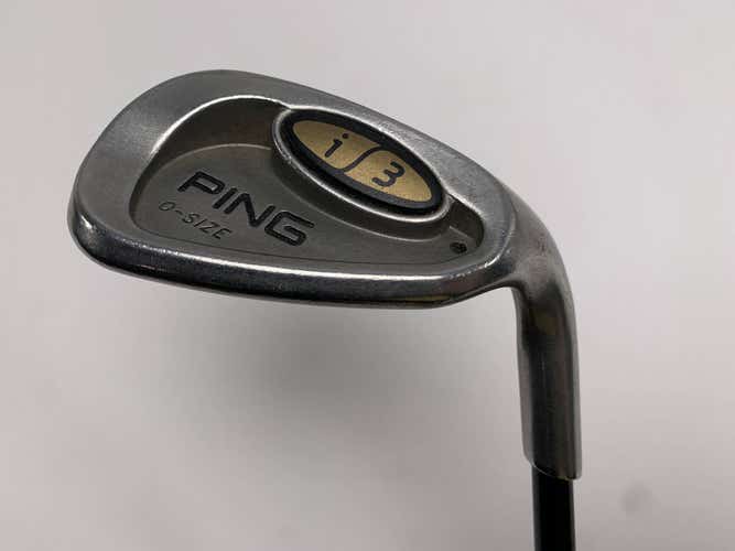 Ping i3 Oversize Sand Wedge SW Black Dot 350 Series Stiff Graphite Mens RH