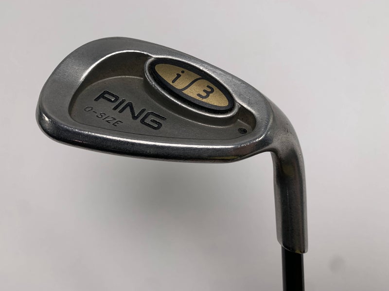 Ping i3 Oversize Sand Wedge SW Black Dot 350 Series Stiff Graphite Mens RH