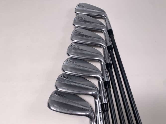 Ping i500 Iron Set 5-PW+GW Black Dot Accra 80i Stiff Graphite Mens RH