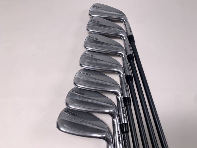 Ping i500 Iron Set 5-PW+GW Black Dot Accra 80i Stiff Graphite Mens RH