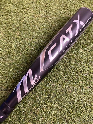 2024 Marucci CATX Vanta Composite Bat USSSA Certified (-8) Composite 22 oz 30" (Used)