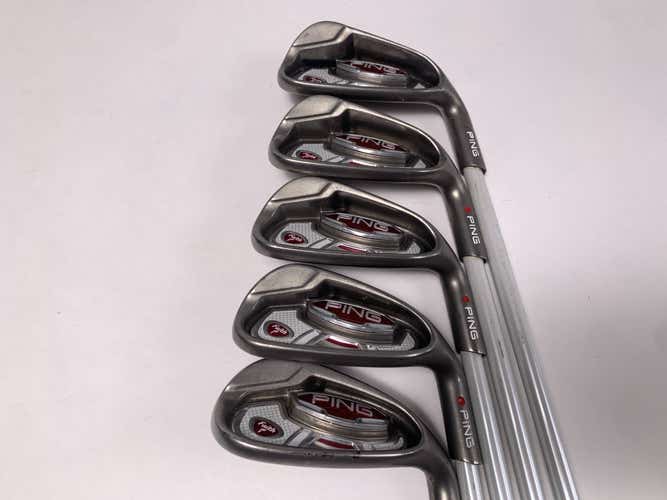 Ping Faith Iron Set 7-PW+SW Red Dot 1* Flat ULT200 Ladies Graphite Womens RH