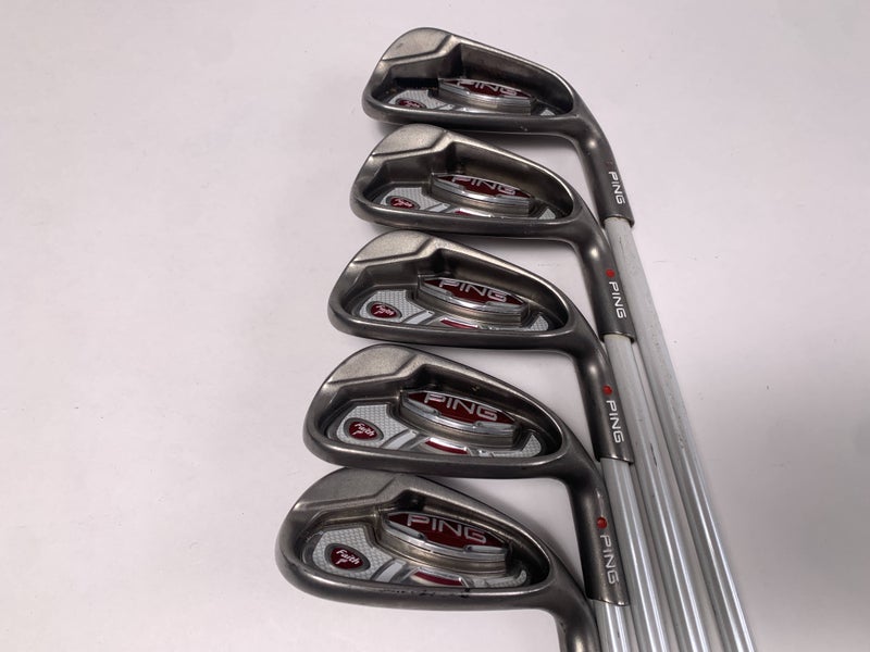 Ping Faith Iron Set 7-PW+SW Red Dot 1* Flat ULT200 Ladies Graphite Womens RH