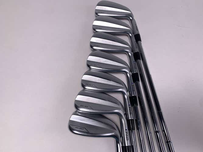 Ping i530 Iron Set 5-PW+GW Blue Dot 1* Up DG Mid S300 Stiff Steel Mens RH +1"