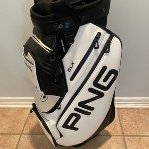 DLX PING Cart Bag (Black/White)