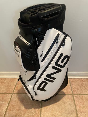 DLX PING Cart Bag (Black/White)