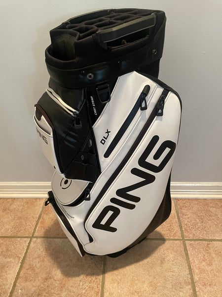 DLX PING Cart Bag (Black/White)