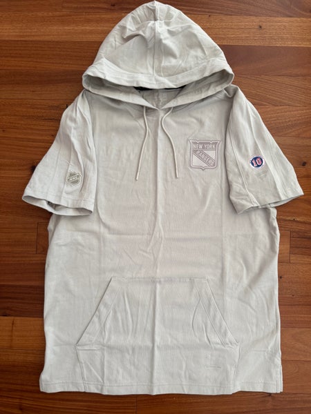 Alexis Lafrenière 13 New York Rangers Fanatics Authentic Pro SS Hoodie Team Player Used Large