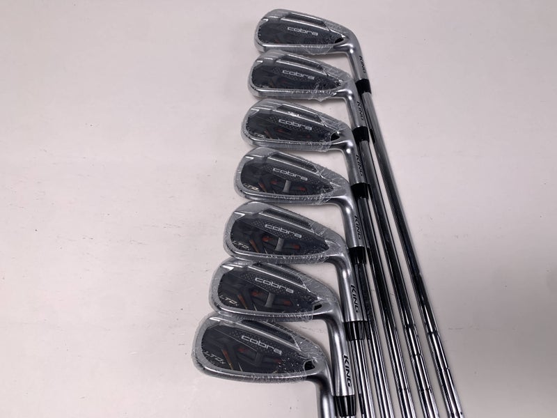 Cobra LTDx Iron Set 5-PW+GW KBS Tour Lite Stiff Steel Mens RH NEW