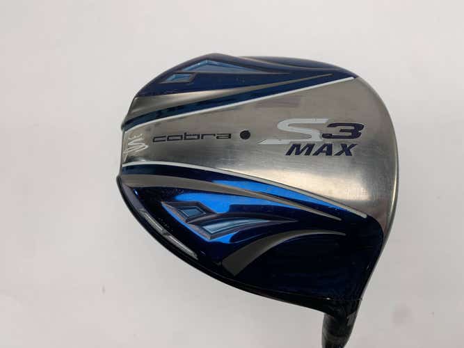 Cobra S3 Max Driver Fujikura Blur TX 004 Ladies RH Undersize Grip