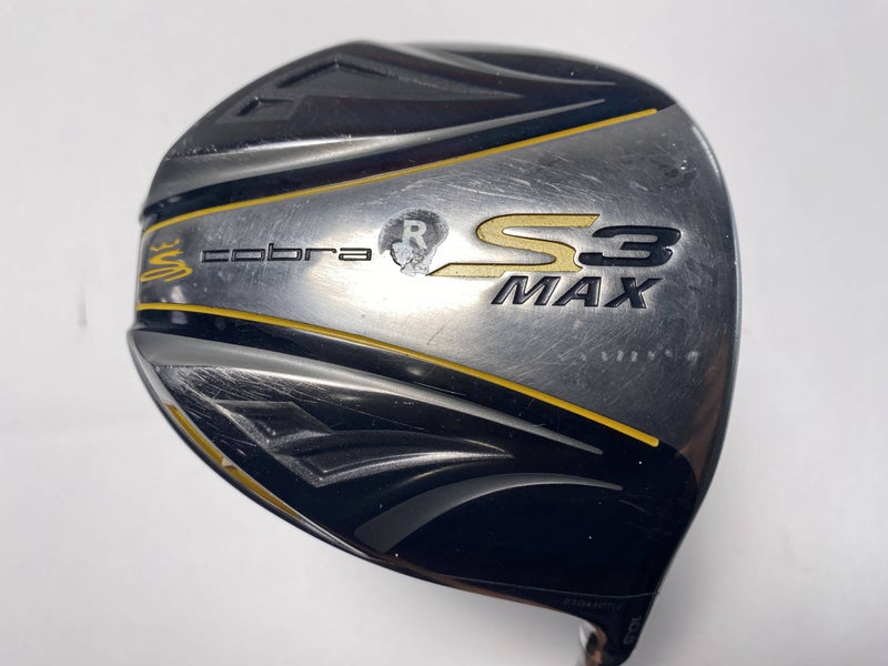 Cobra S3 Max Driver 10.5* Fujikura Blur TX 005 Regular Graphite Mens RH