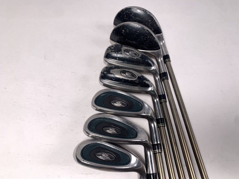 Cobra Transition S Hybrid Iron Set 4-PW+SW NV HL 60g Senior Graphite RH- No 9i