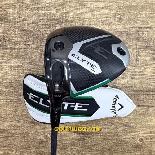Left-Handed 9 Driver- Callaway Elyte Triple Diamond w/ HC, X Stiff (1561)