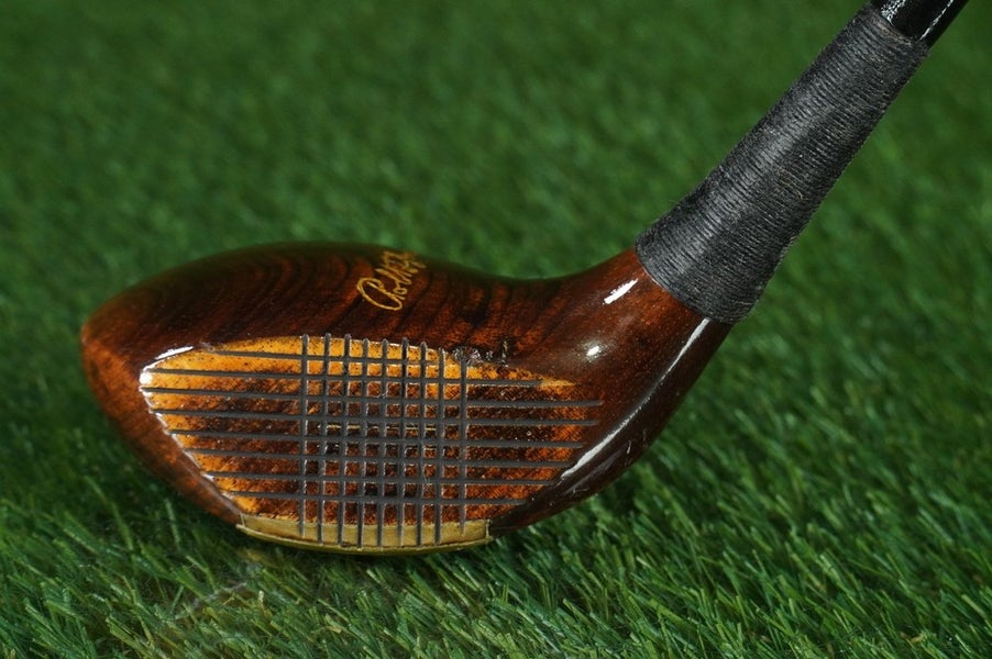 SPALDING KRO-FLITE ROB T. JONES PERSIMMON 3 WOOD RH, REFINISHED HEAD ~ VINTAGE!!