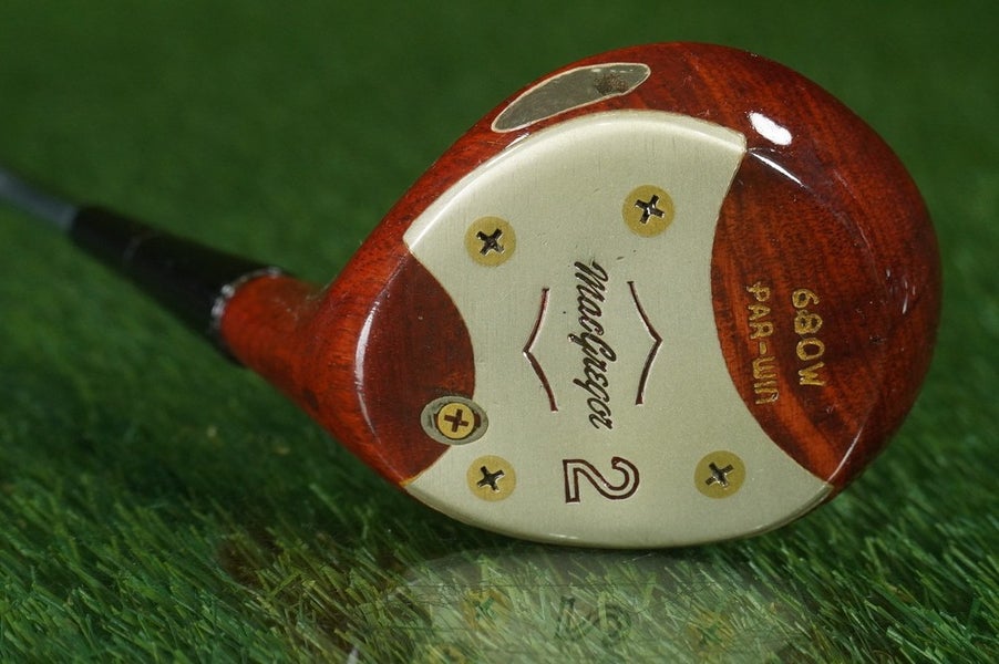 MACGREGOR PAR-WIN 680W MIKE SOUCHAK PERSIMMON 2 WOOD RH ~ VINTAGE!!