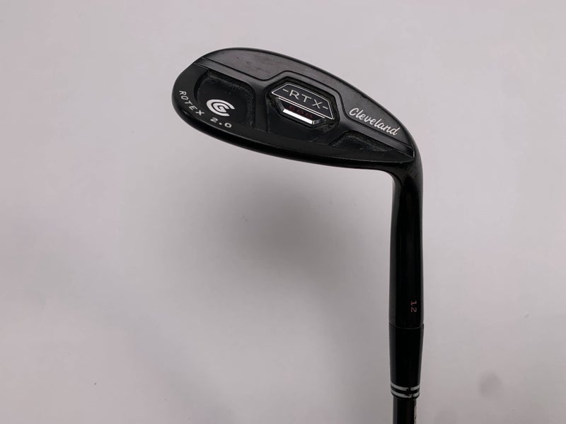 Cleveland 588 RTX 2.0 CB Black Satin Lob Wedge LW 60* 12 Ultralite Ladies RH