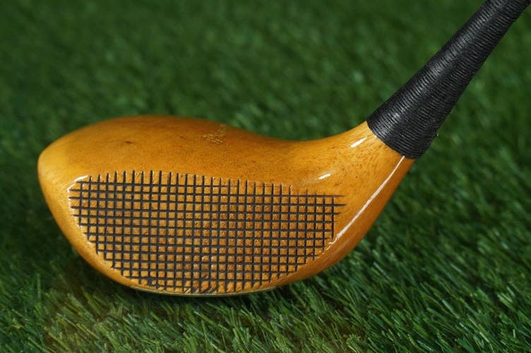 SPALDING PRINCESS PERSIMMON DRIVER PYRATONE STEEL RH, 1 WOOD HEAD ~ VINTAGE!