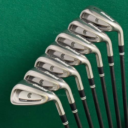 Cleveland Launcher 4-PW Iron Set Factory ActionLite Graphite Regular