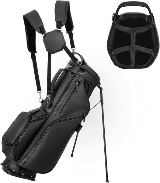 NEW Mizuno Pro 5-Way Black Stand Golf Bag