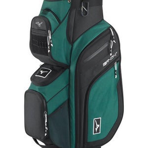 NEW Mizuno BR-D4C Jungle Green Golf Cart Bag