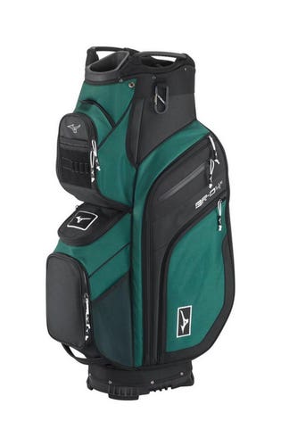 NEW Mizuno BR-D4C Jungle Green Golf Cart Bag