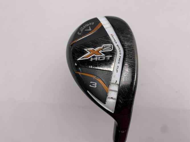 Callaway X2 Hot 3 Hybrid 19* X2 Hot 60g Regular Graphite Mens RH
