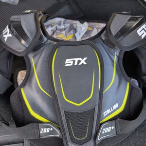 Large Youth STX Stallion 200+ Shoulder Pads (Used)