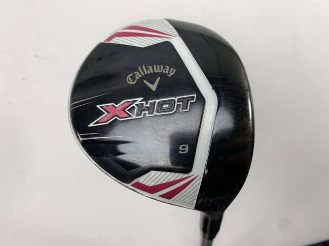 Callaway X Hot 2013 9 Fairway Wood 24* Project X PXv Ladies Graphite Womens RH