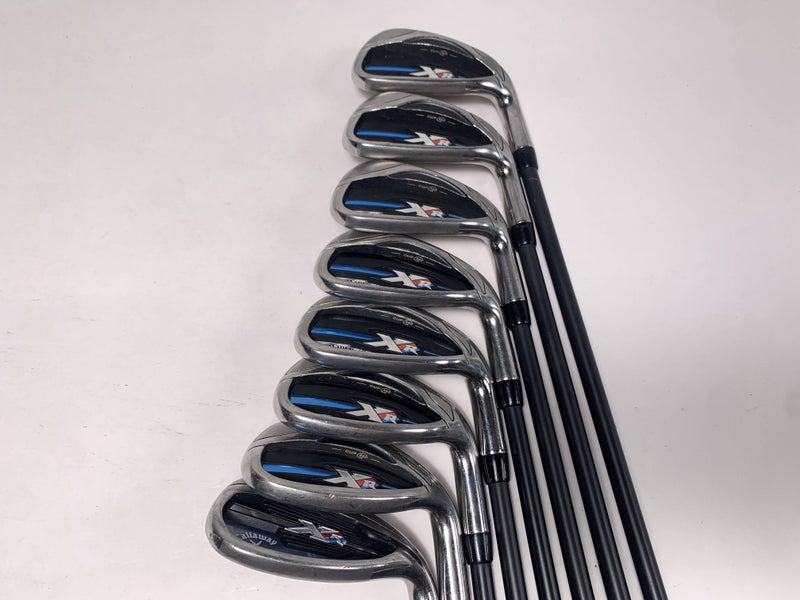 Callaway XR OS Iron Set 5-PW+SW+LW Bassara 50x5ct 50g Ladies Graphite Womens RH
