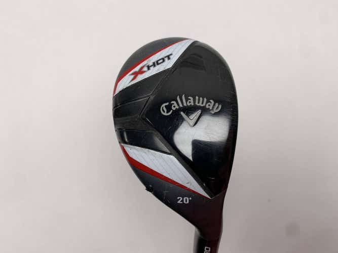 Callaway X Hot 19 3 Hybrid 20* Aldila NV Hybrid 105g Extra Stiff Mens RH