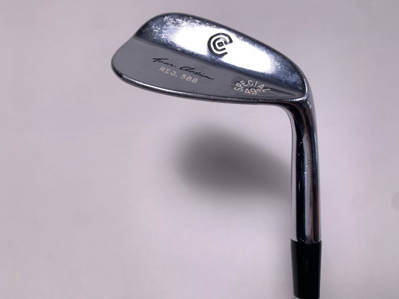 Cleveland 588 Chrome Pitching Wedge PW 49* Wedge Steel Mens RH