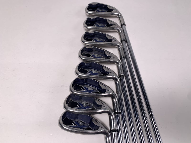 Callaway X-20 Iron Set 4-PW+GW Uniflex Steel Mens RH