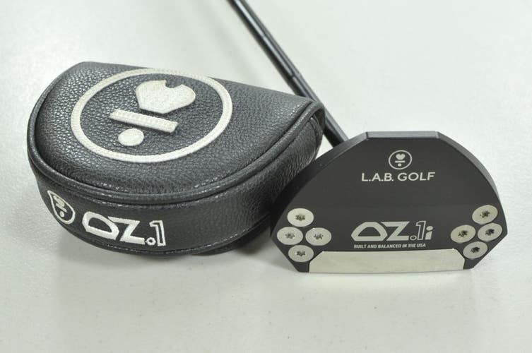 LAB Golf OZ.1i Insert 34" 70* Putter Right Steel with Head Cover # 207445