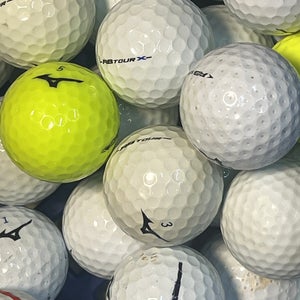 15 Premium AAA Asst. Mizuno Used Golf Balls. Includes 566's, RB Tours, RB max