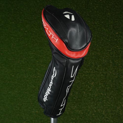 TAYLORMADE STEALTH DRIVER HEADCOVER BLACK / RED ~ LOOK!!