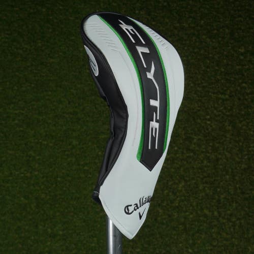 CALLAWAY ELYTE DRIVER HEADCOVER BLACK / WHITE / GREEN ~ LOOK!!