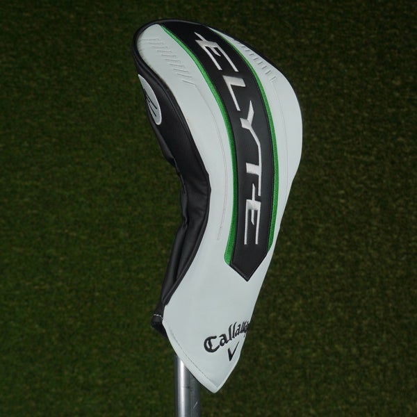 CALLAWAY ELYTE DRIVER HEADCOVER BLACK / WHITE / GREEN ~ LOOK!!