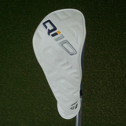 TAYLORMADE QI10 DRIVER HEADCOVER WHITE / BLUE ~ LOOK!!