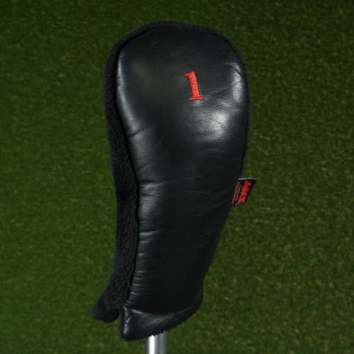 AM&E DRIVER HIGH QUALITY 1 HEADCOVER BLACK ~ LOOK!!